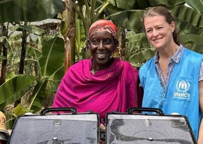 Rent och varmt vatten till över 100 000 människor i Uganda